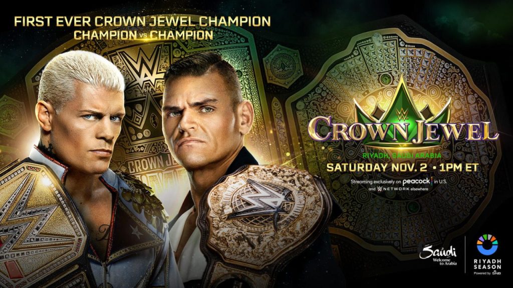 WWE Crown Jewel Cody Rhodes Gunther