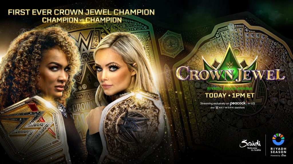 WWE Crown Jewel Nia Jax Liv Morgan