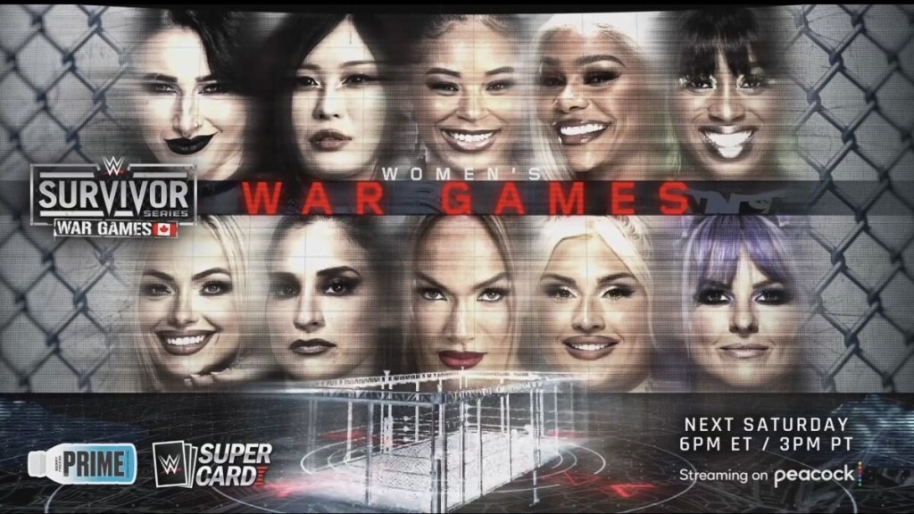 WWE Survivor Series WarGames Liv Morgan Rhea Ripley