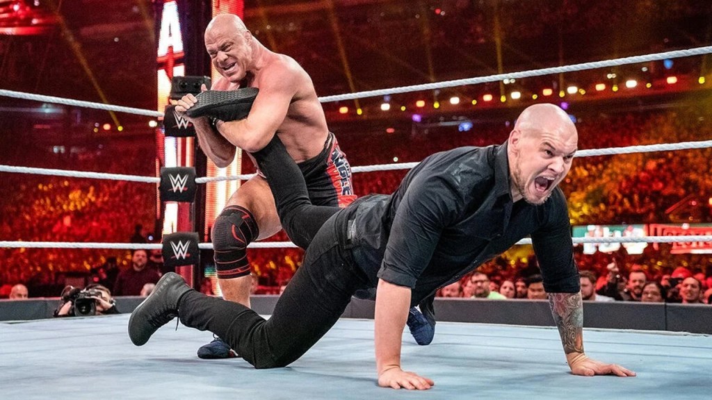 Kurt Angle Baron Corbin WWE WrestleMania 35