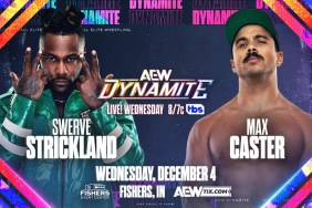 AEW Dynamite Swerve Strickland Max Caster