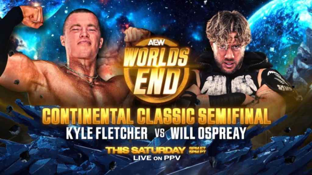 AEW Worlds End Kyle Fletcher Will Ospreay