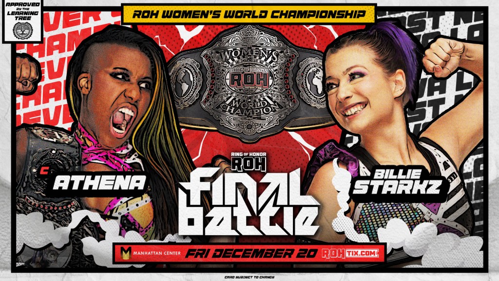 athena billie starkz roh final battle