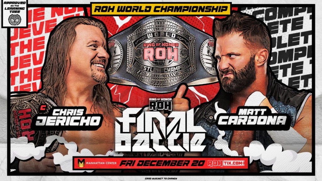 ROH Final Battle Matt Cardona Chris Jericho