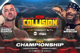 AEW Collision Daniel Garcia Mark Briscoe