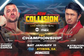 AEW Collision Daniel Garcia Katsuyori Shibata