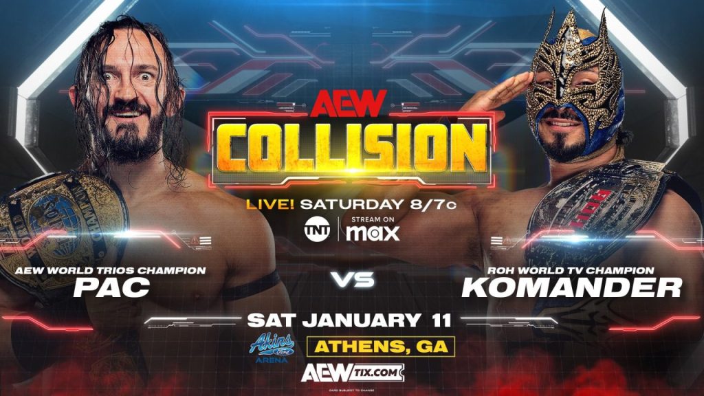 AEW Collision PAC Komander