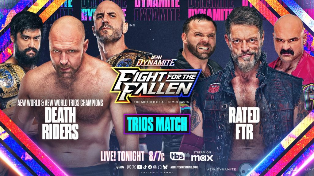 AEW Dynamite Death Riders Rated FTR