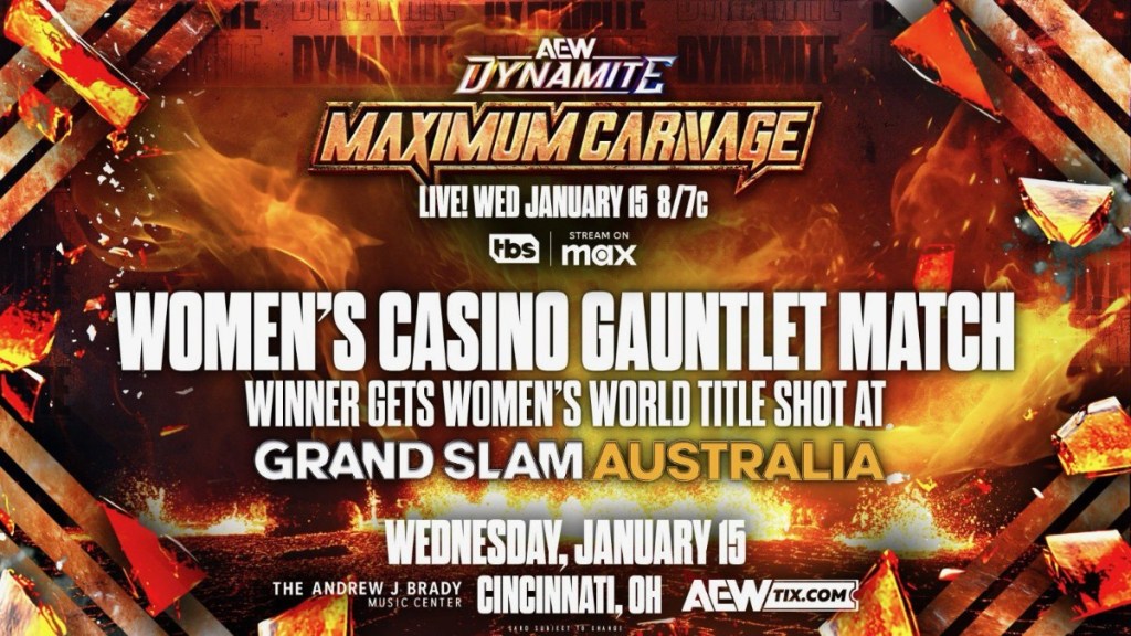 AEW Dynamite Maximum Carnage