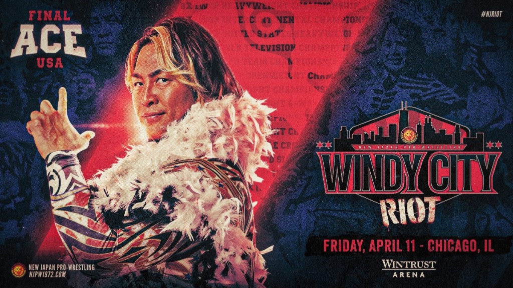 NJPW Windy City Riot Hiroshi Tanahashi