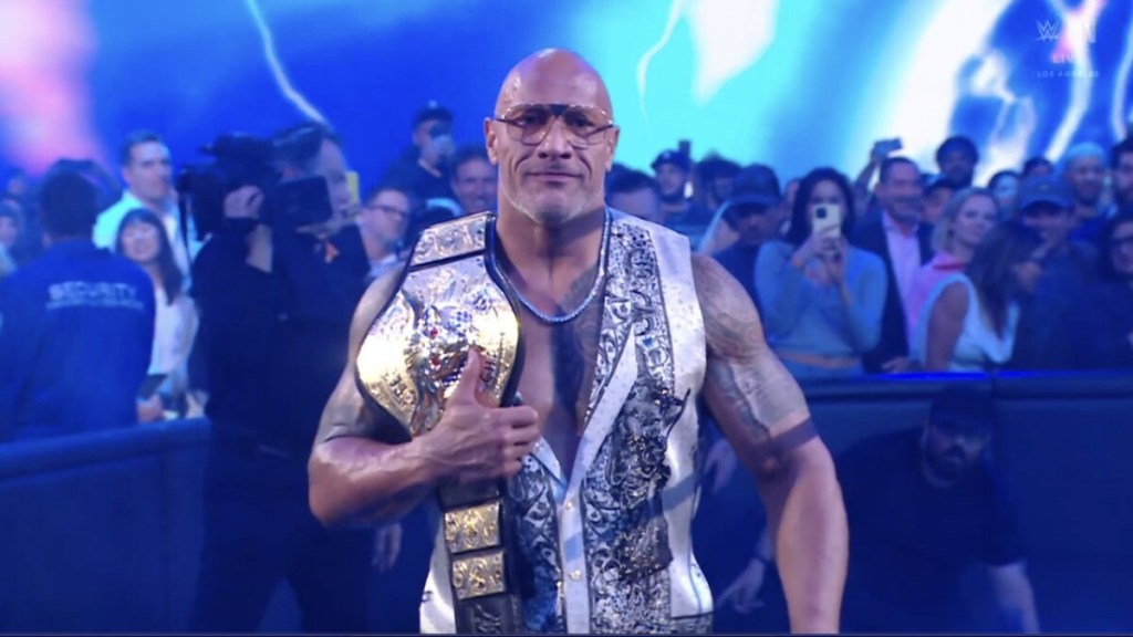 The Rock WWE NXT