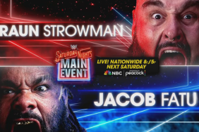 WWE Saturday Night's Main Event Braun Strowman Jacob Fatu