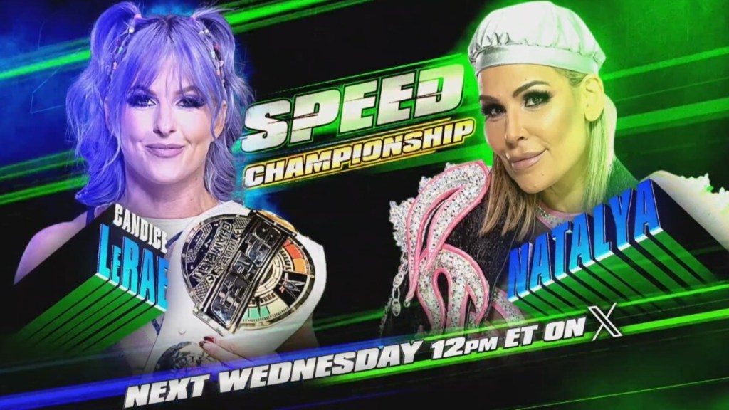 WWE Speed Natalya Candice LeRae