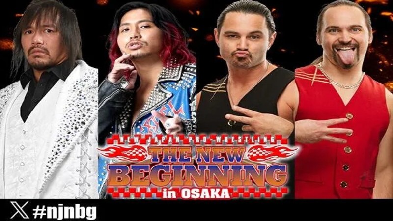 Young Bucks NJPW New Beginning in Osaka