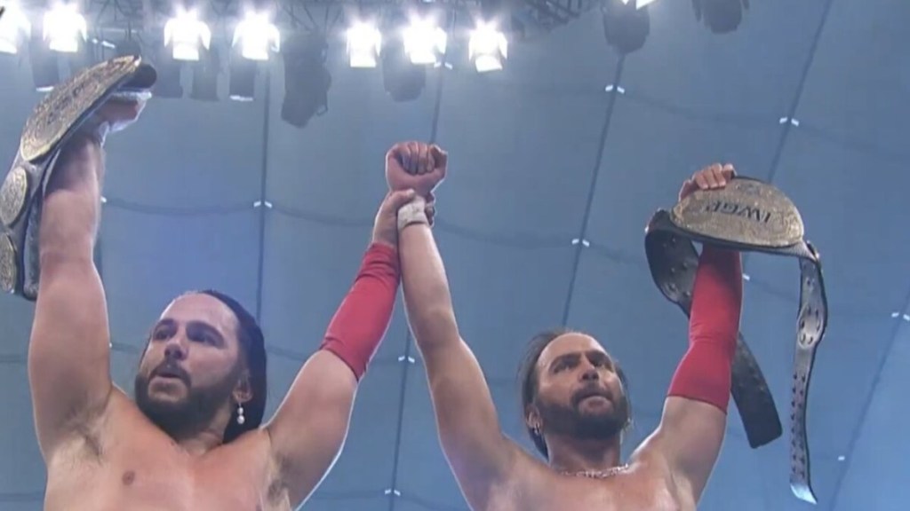 Young Bucks NJPW x AEW Wrestle Dynasty