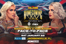 Mariah May And Toni Storm Face-To-Face & More Announced For 1/25 AEW Collision