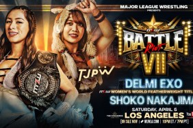 MLW Battle Riot VII Delmi Exo Shoko Nakajima