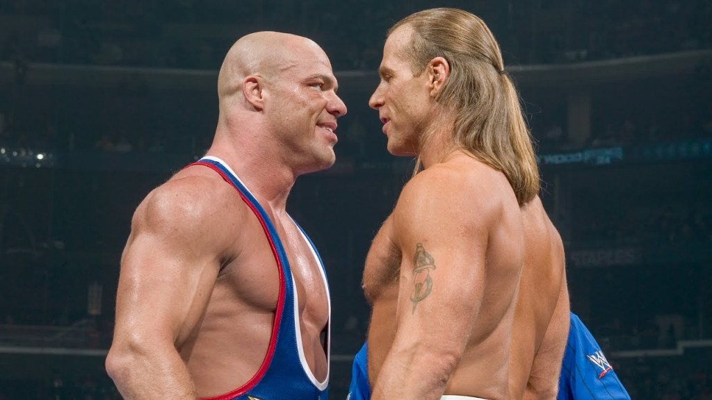shawn michaels kurt angle