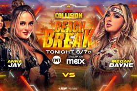 AEW Collision Beach Break Anna Jay Megan Bayne