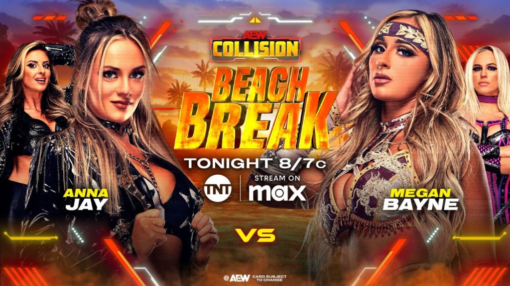 AEW Collision Beach Break Anna Jay Megan Bayne