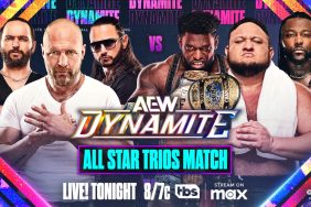 AEW Dynamite All Star Trios Match
