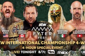 AEW Fyter Fest International Championship four-way