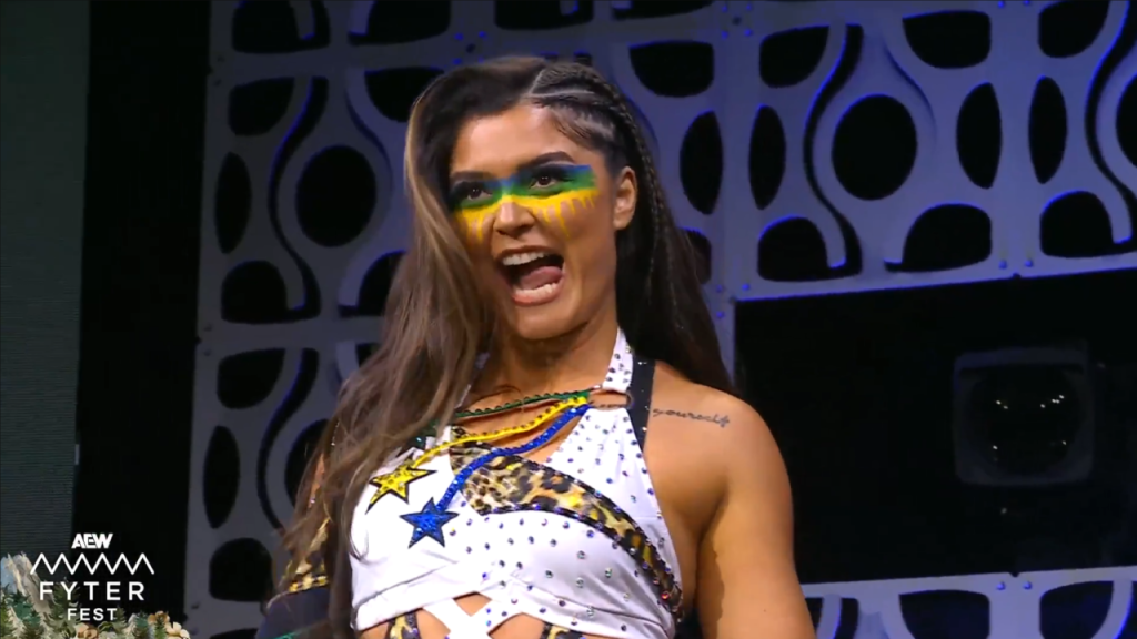 Tay Melo Returns On AEW Fyter Fest