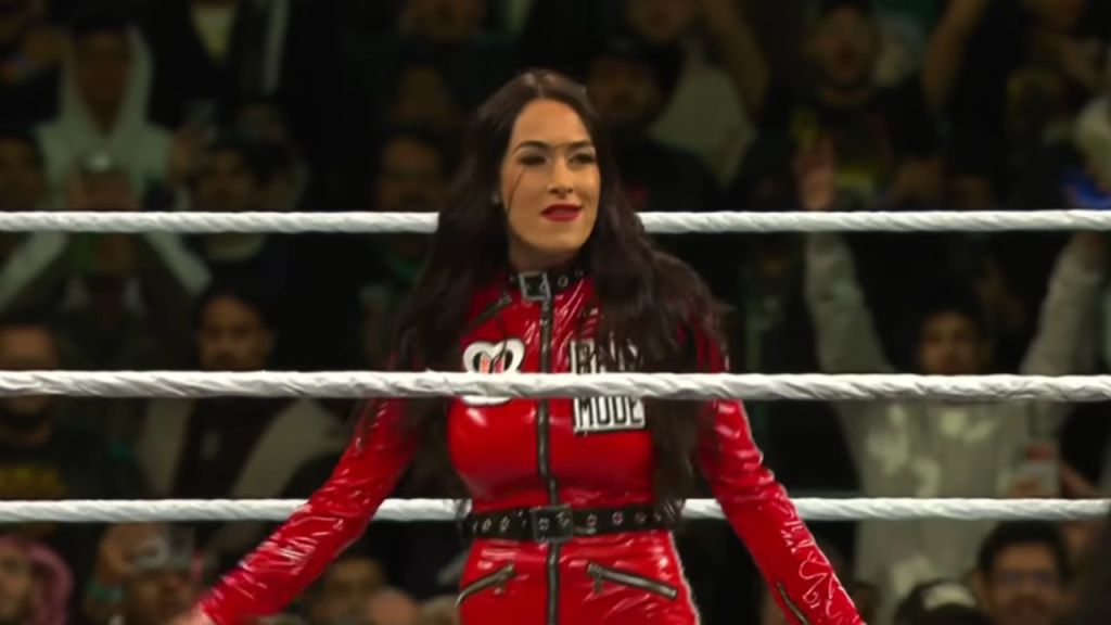 Brie Bella at WWE Royal Rumble 2026