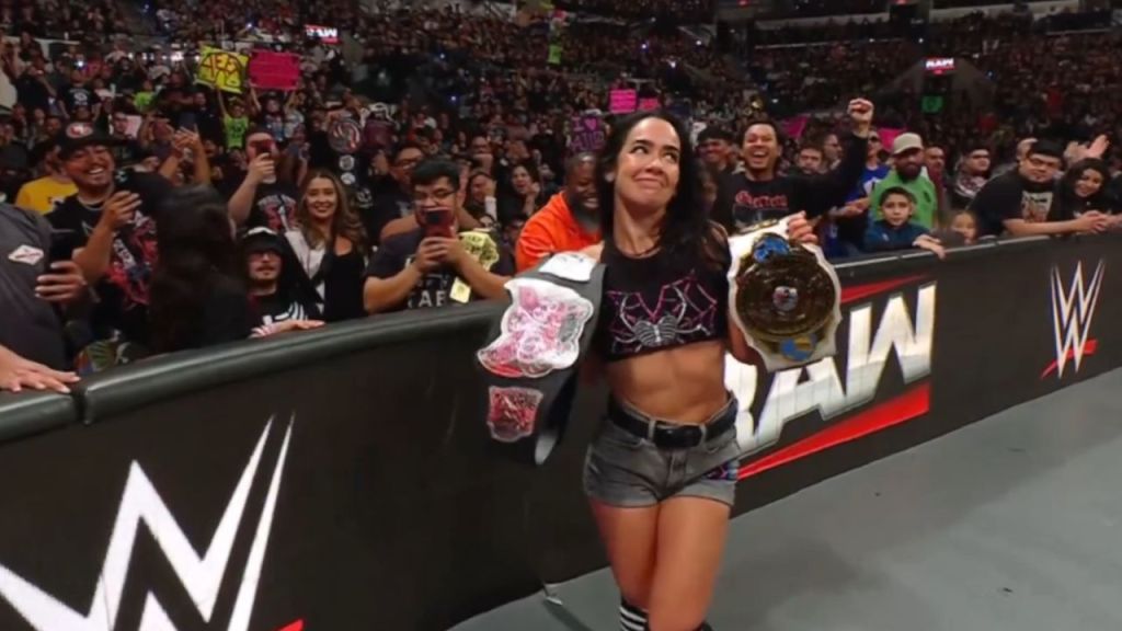 AJ Lee on WWE RAW