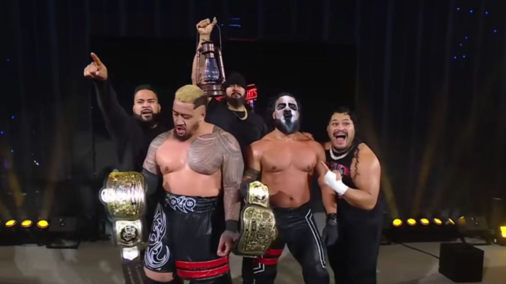 MFT with WWE Tag Team Titles on SmackDown