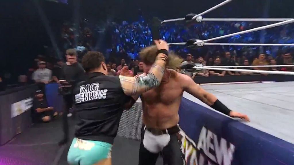 MJF interference on AEW Dynamite