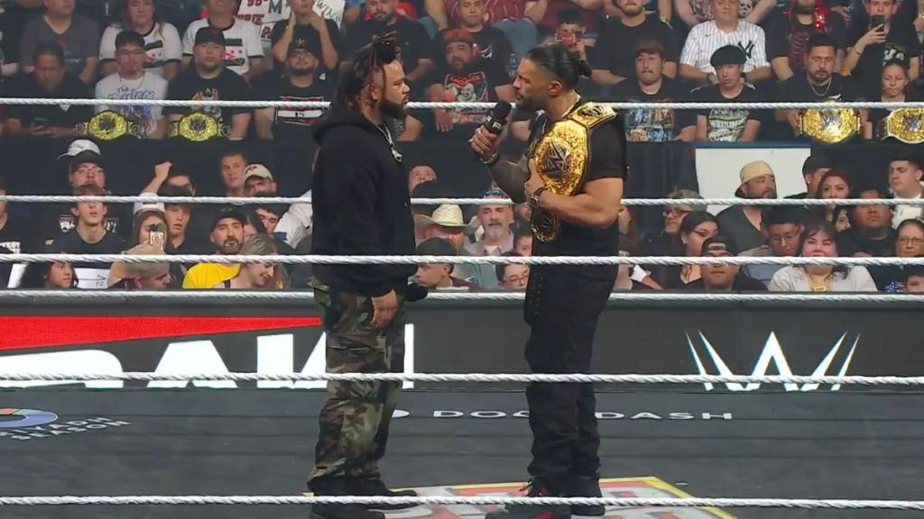 Roman Reigns Jacob Fatu WWE RAW