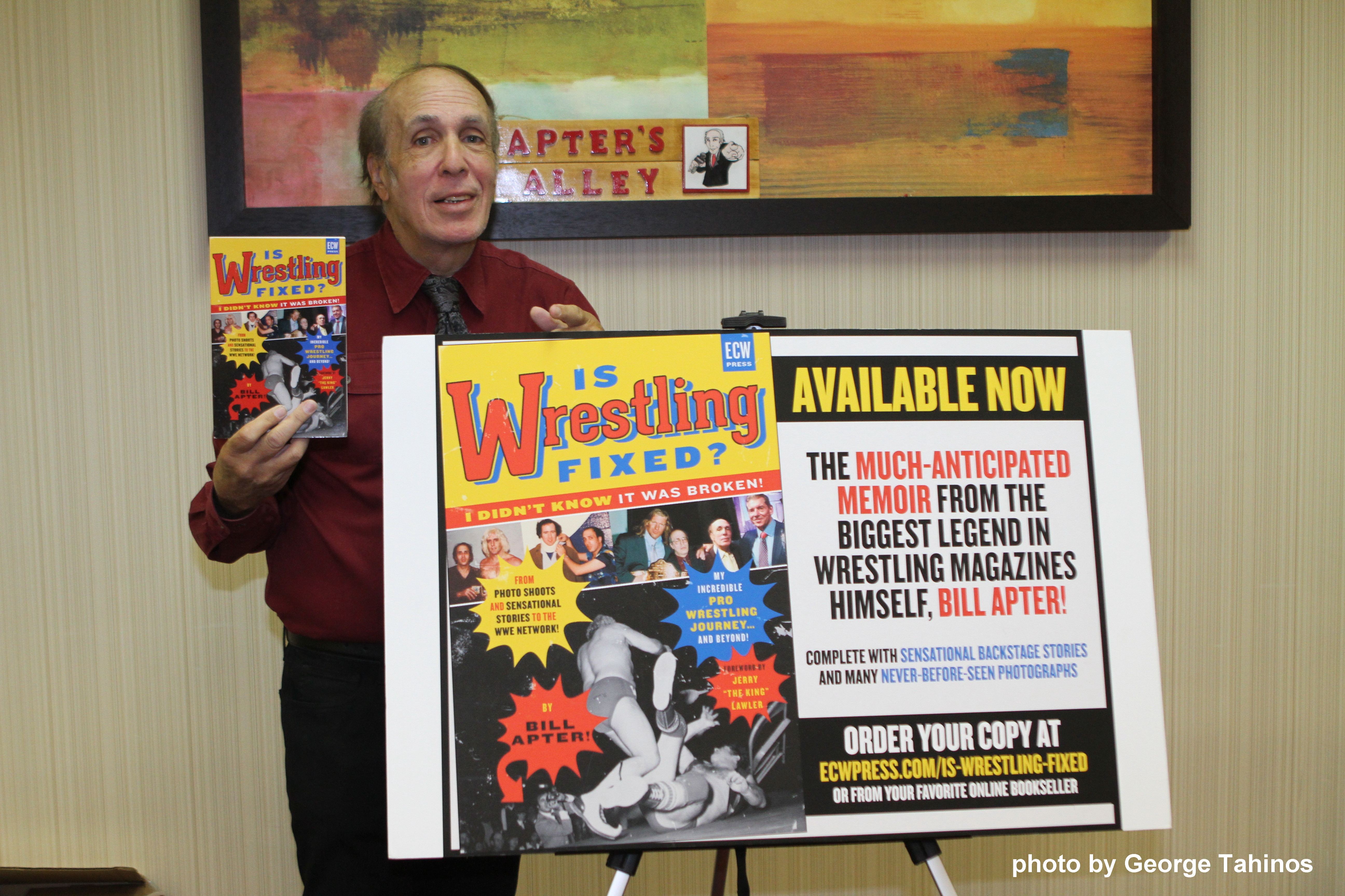 Bill Apter Official Signing Tour Photo