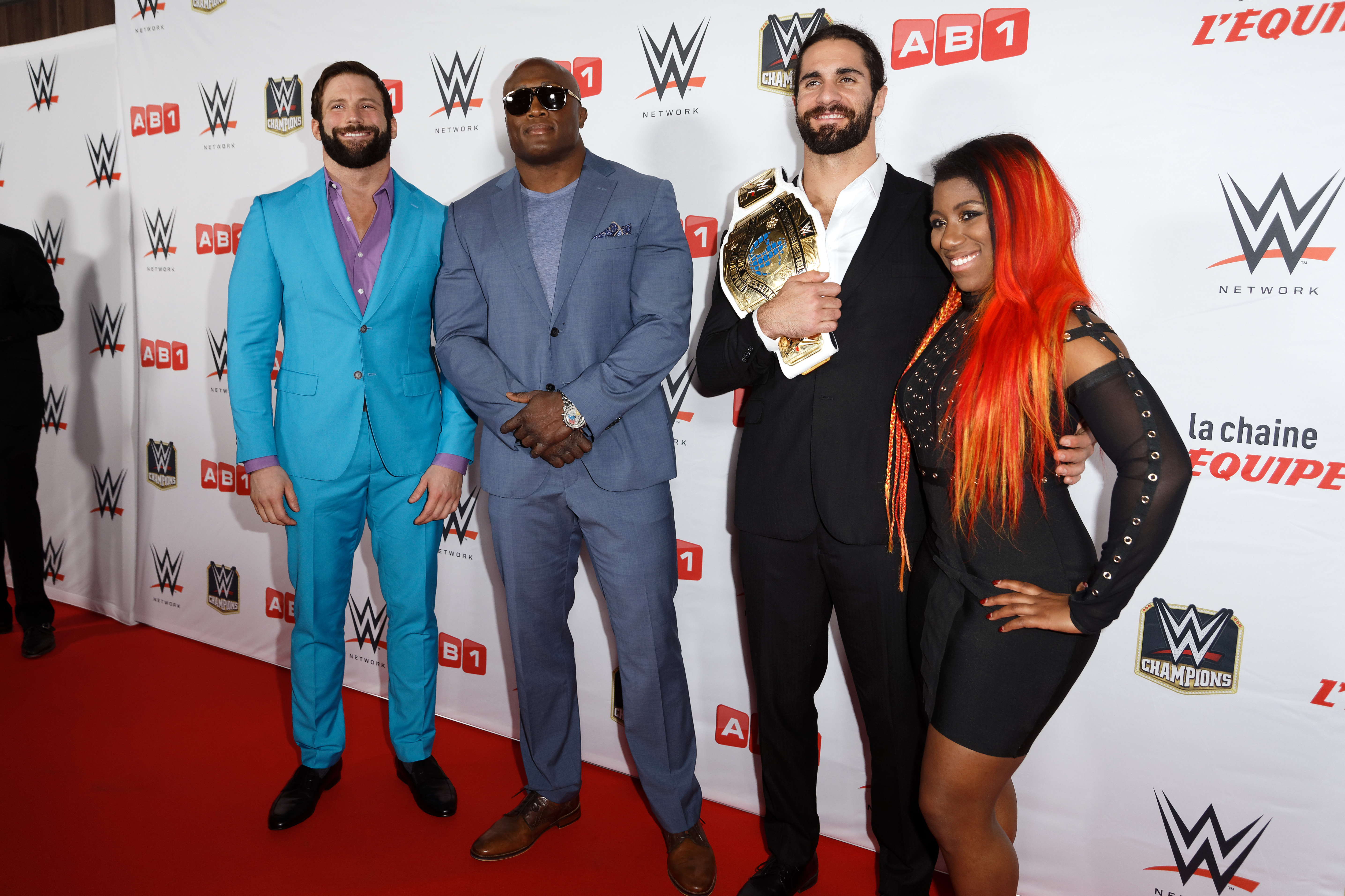 WWE Paris Red Carpet