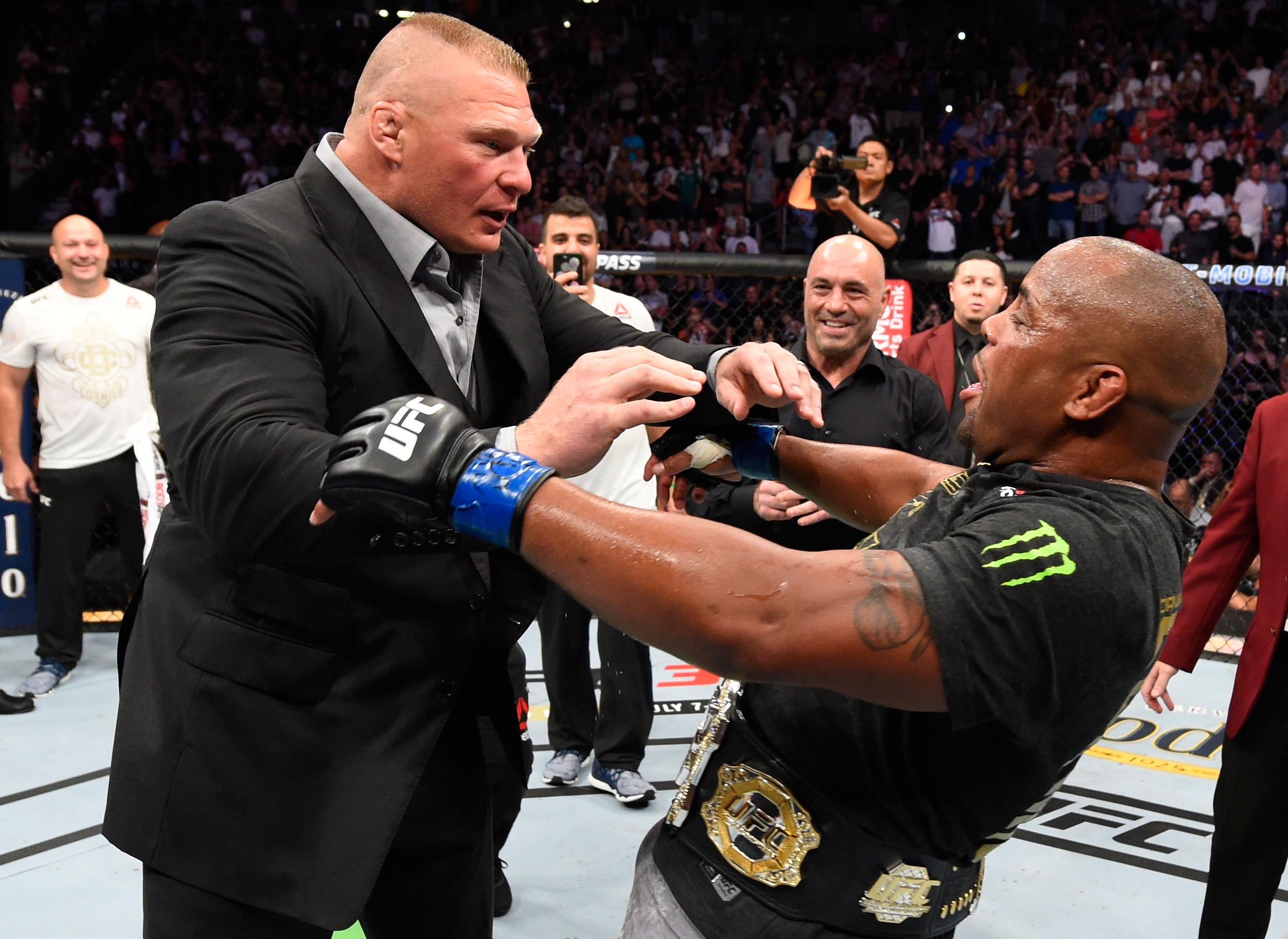 Brock Lesnar & Daniel Cormier @ UFC 226