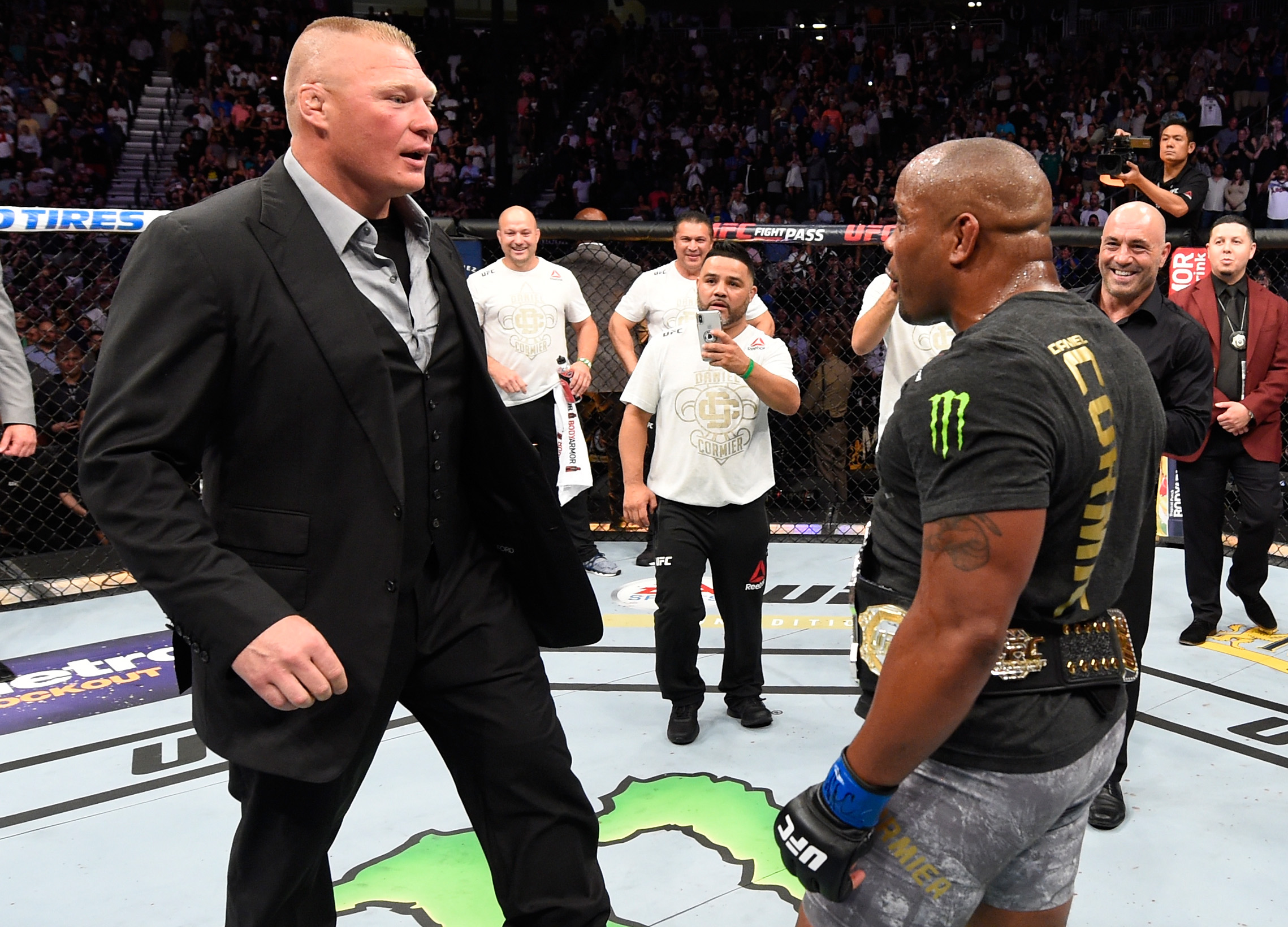 Brock Lesnar & Daniel Cormier @ UFC 226