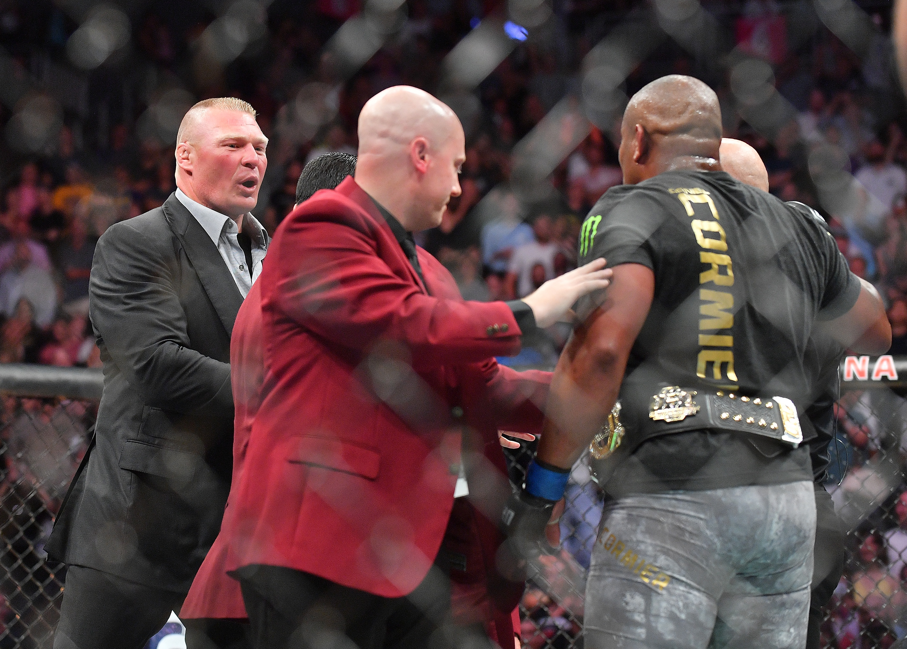 Brock Lesnar & Daniel Cormier @ UFC 226