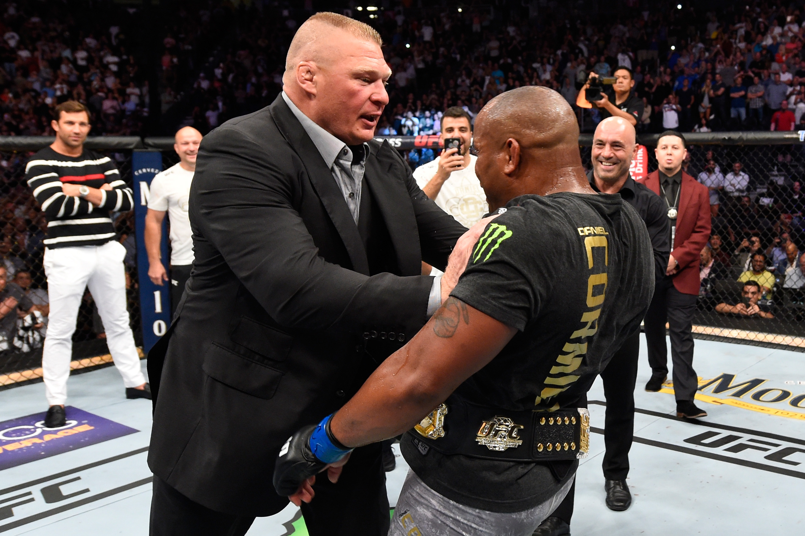 Brock Lesnar & Daniel Cormier @ UFC 226