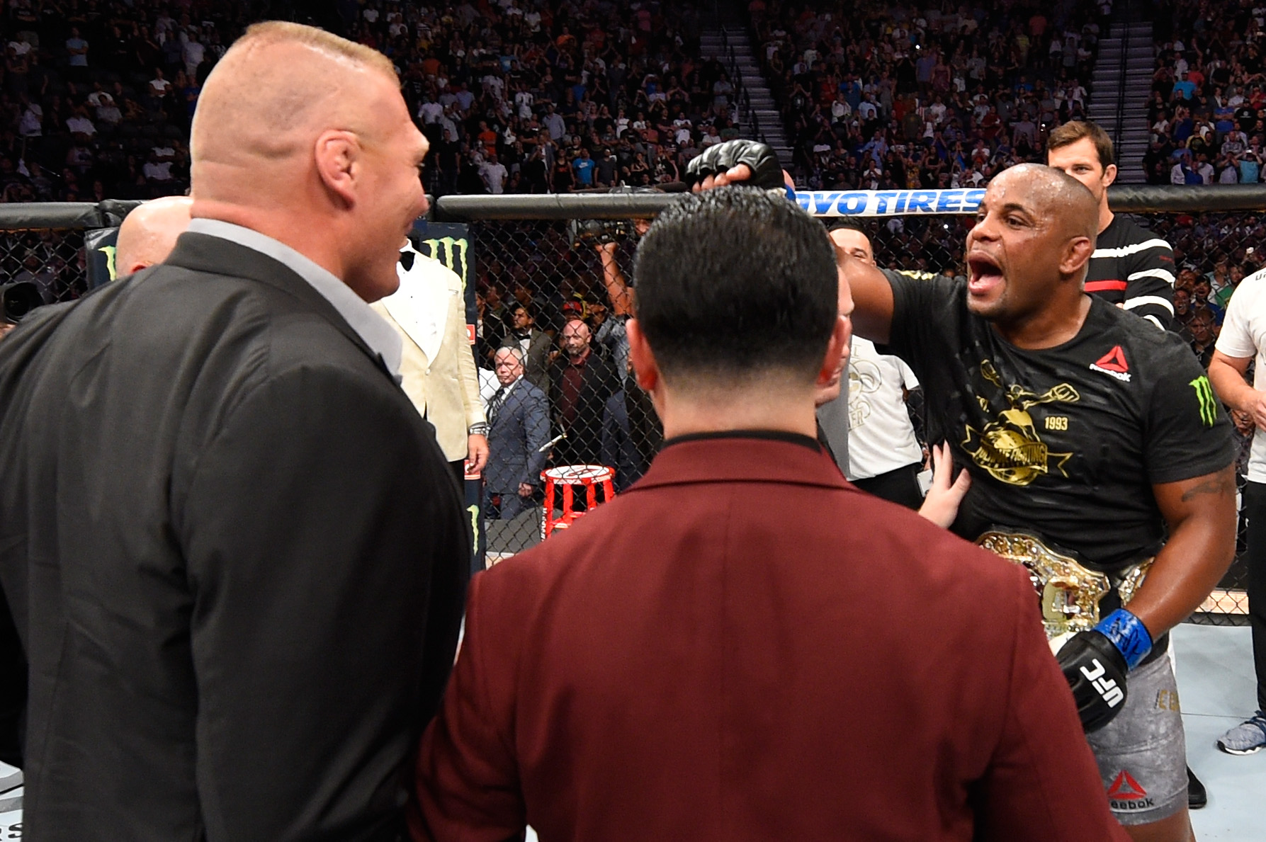 Brock Lesnar & Daniel Cormier @ UFC 226