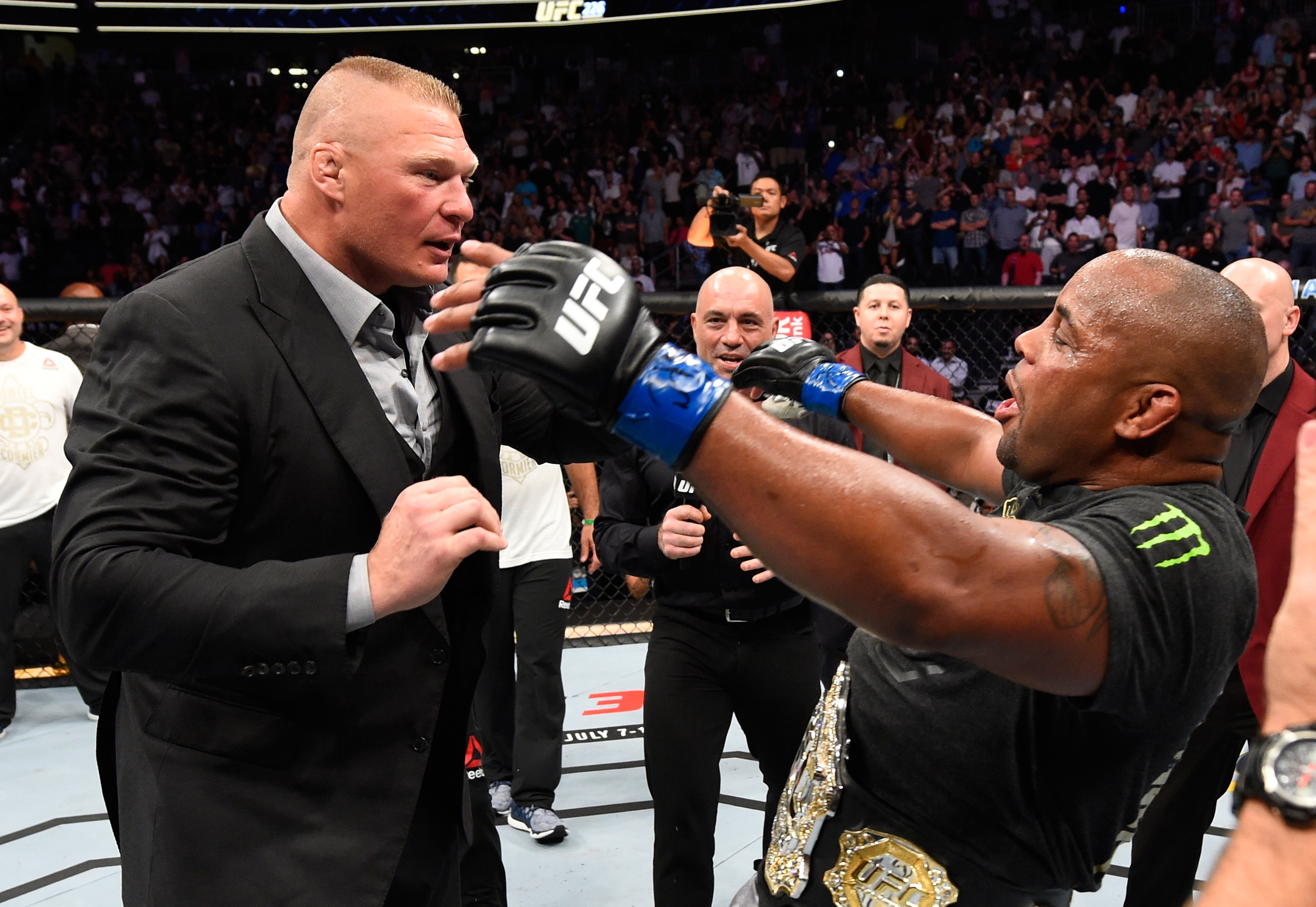 Brock Lesnar & Daniel Cormier @ UFC 226