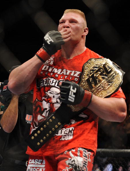 Lesnar vs Carwin