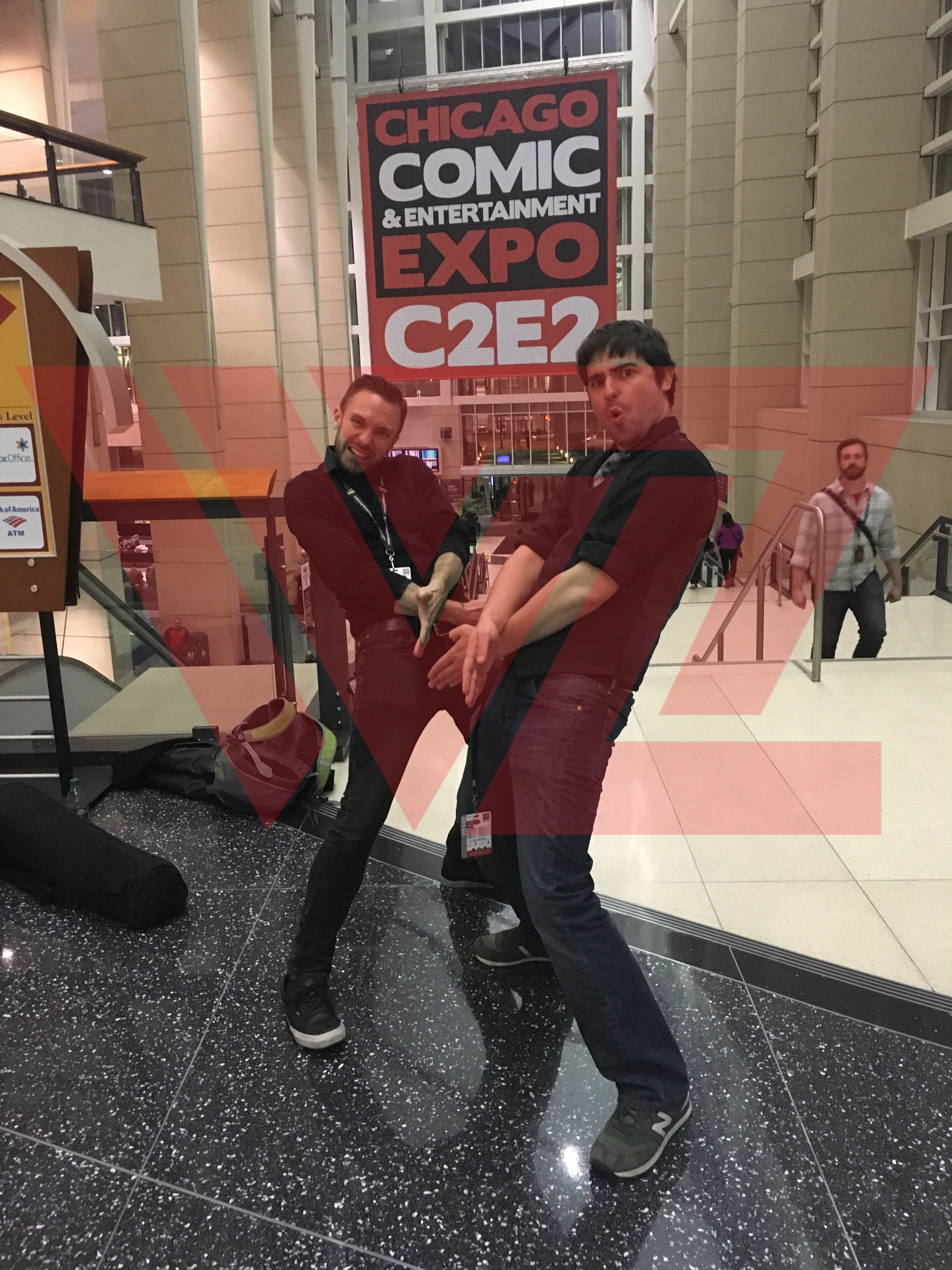 WZ TV's C2E2 Coverage Team