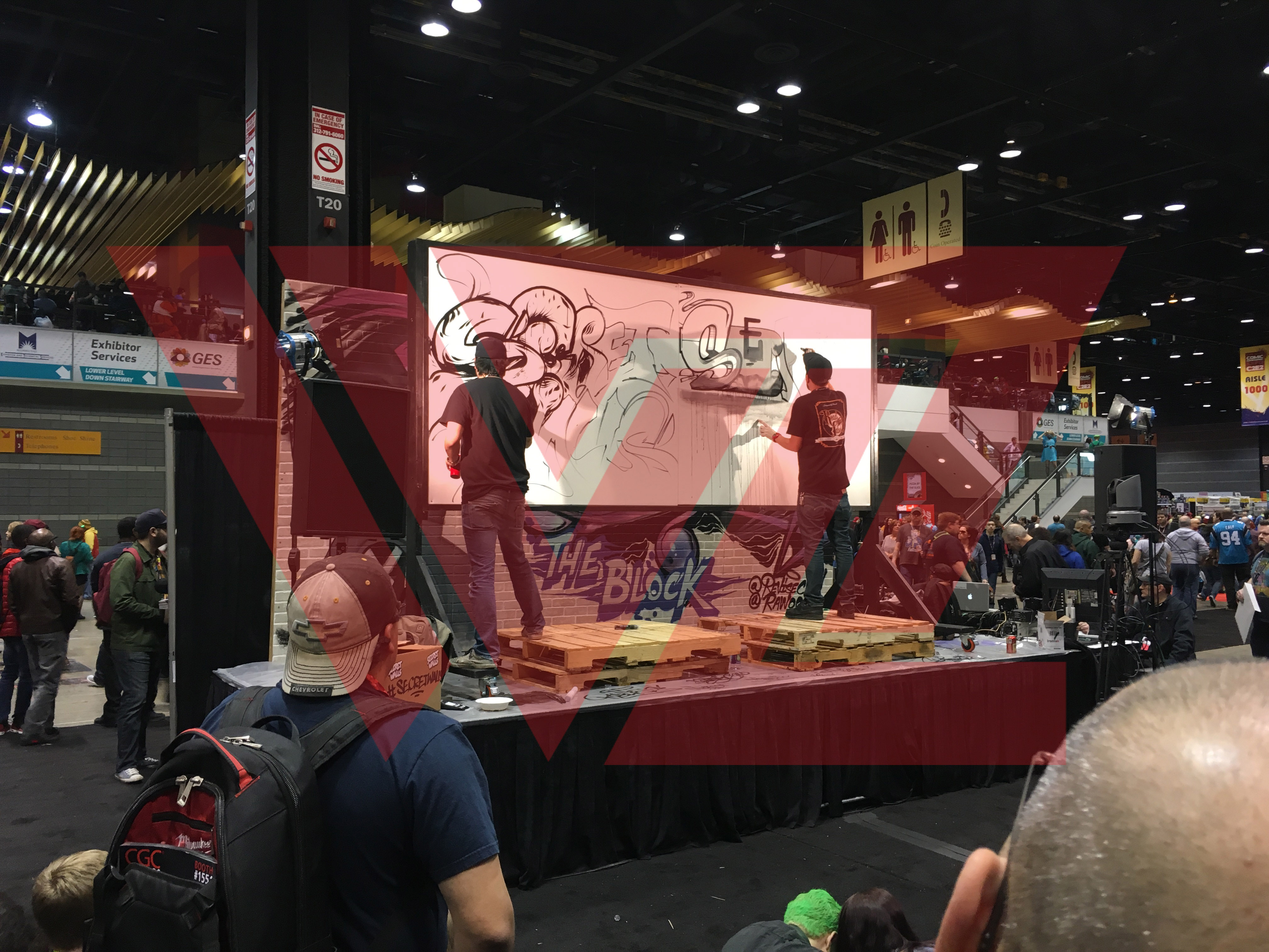 C2E2 Street Art Demo