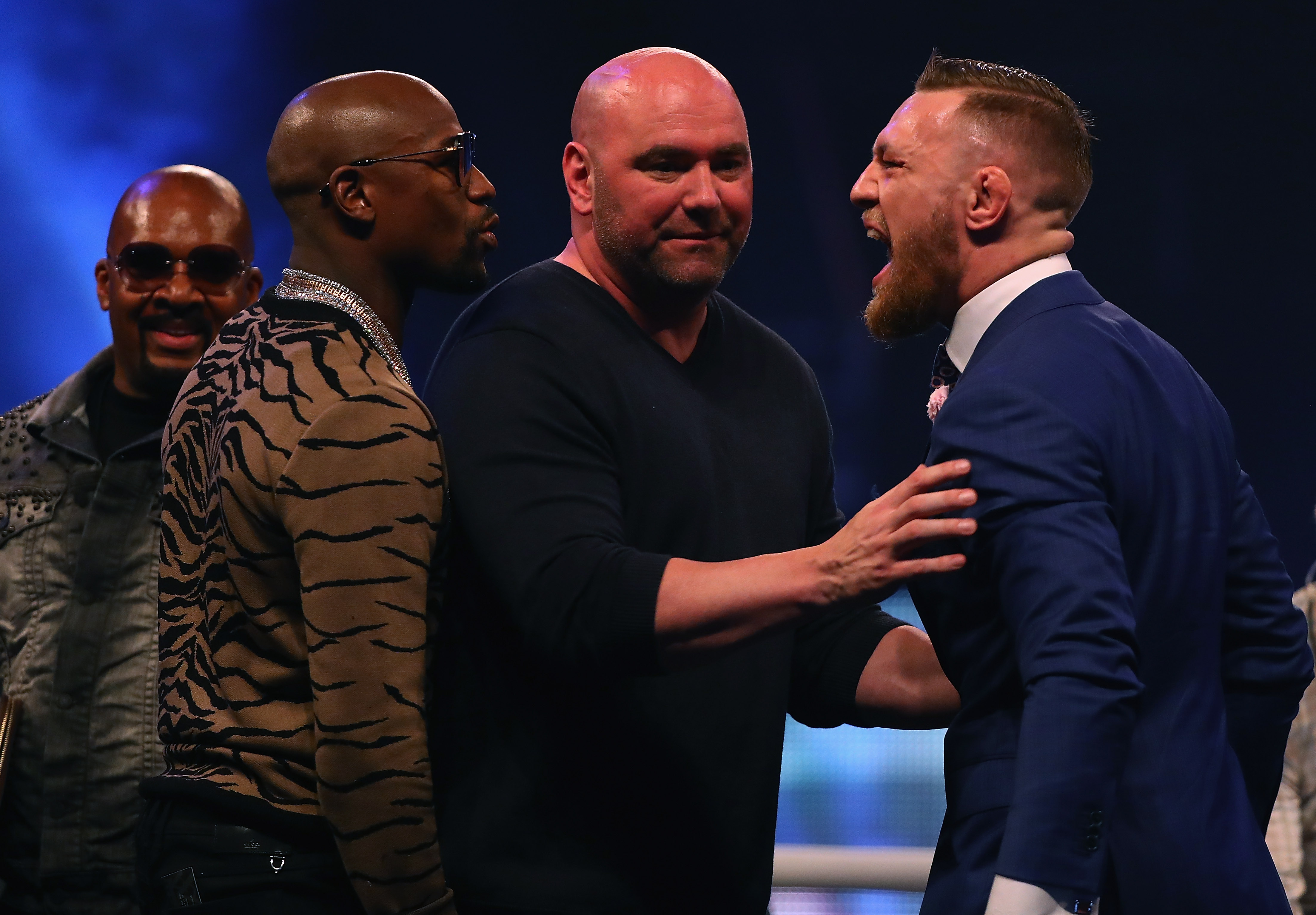 Mayweather v McGregor Press Tour