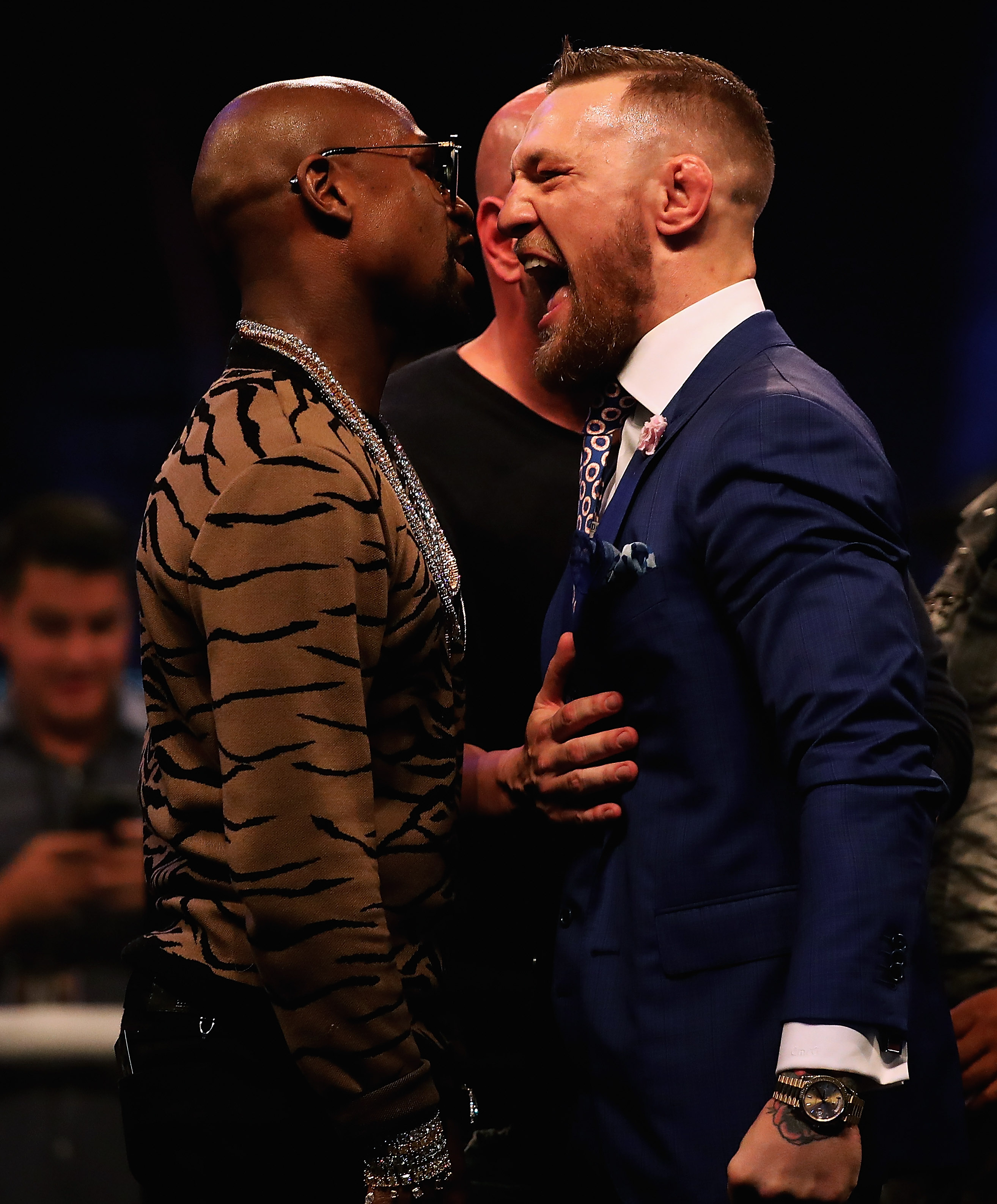 Mayweather v McGregor Press Tour