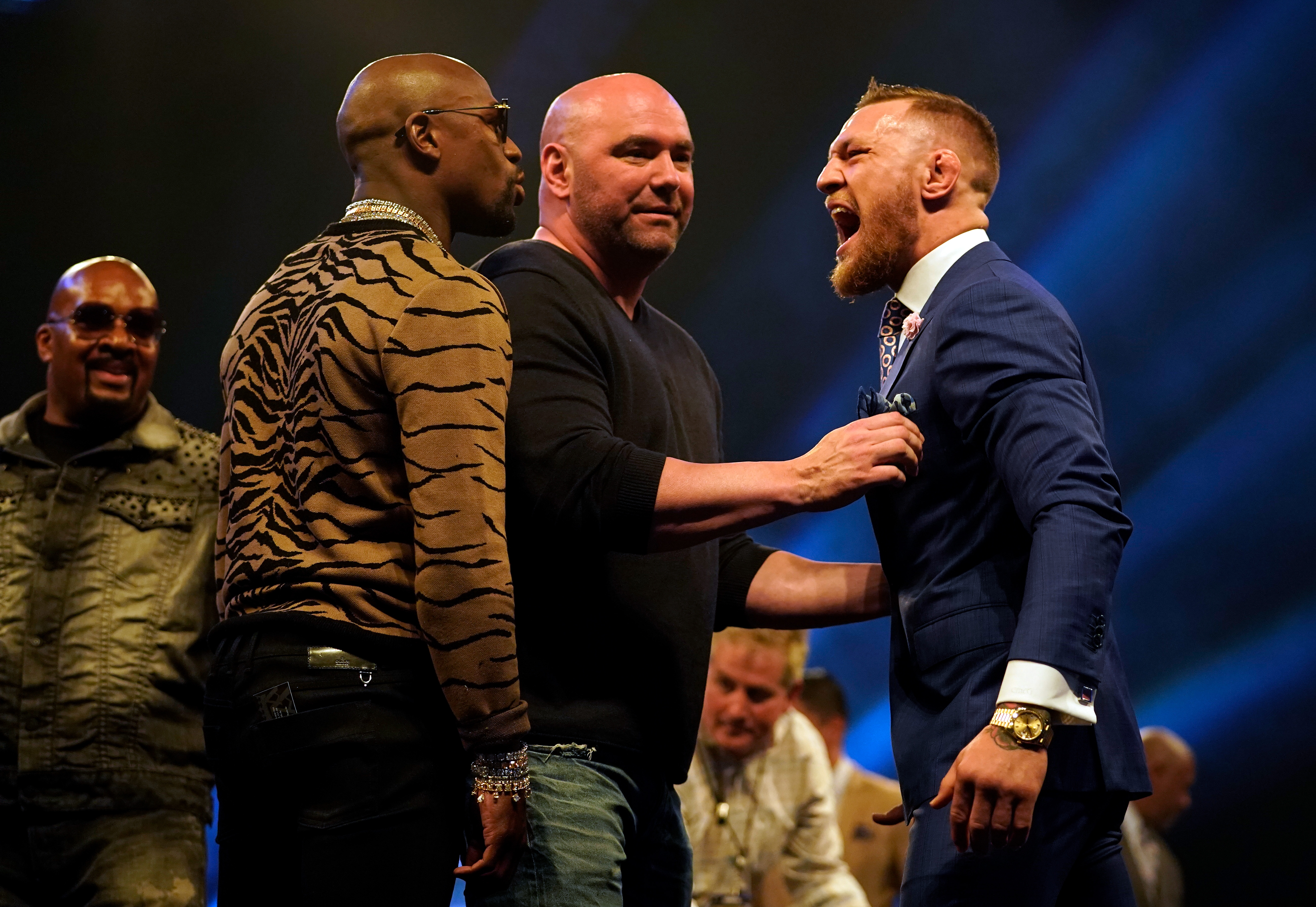 Mayweather v McGregor Press Tour