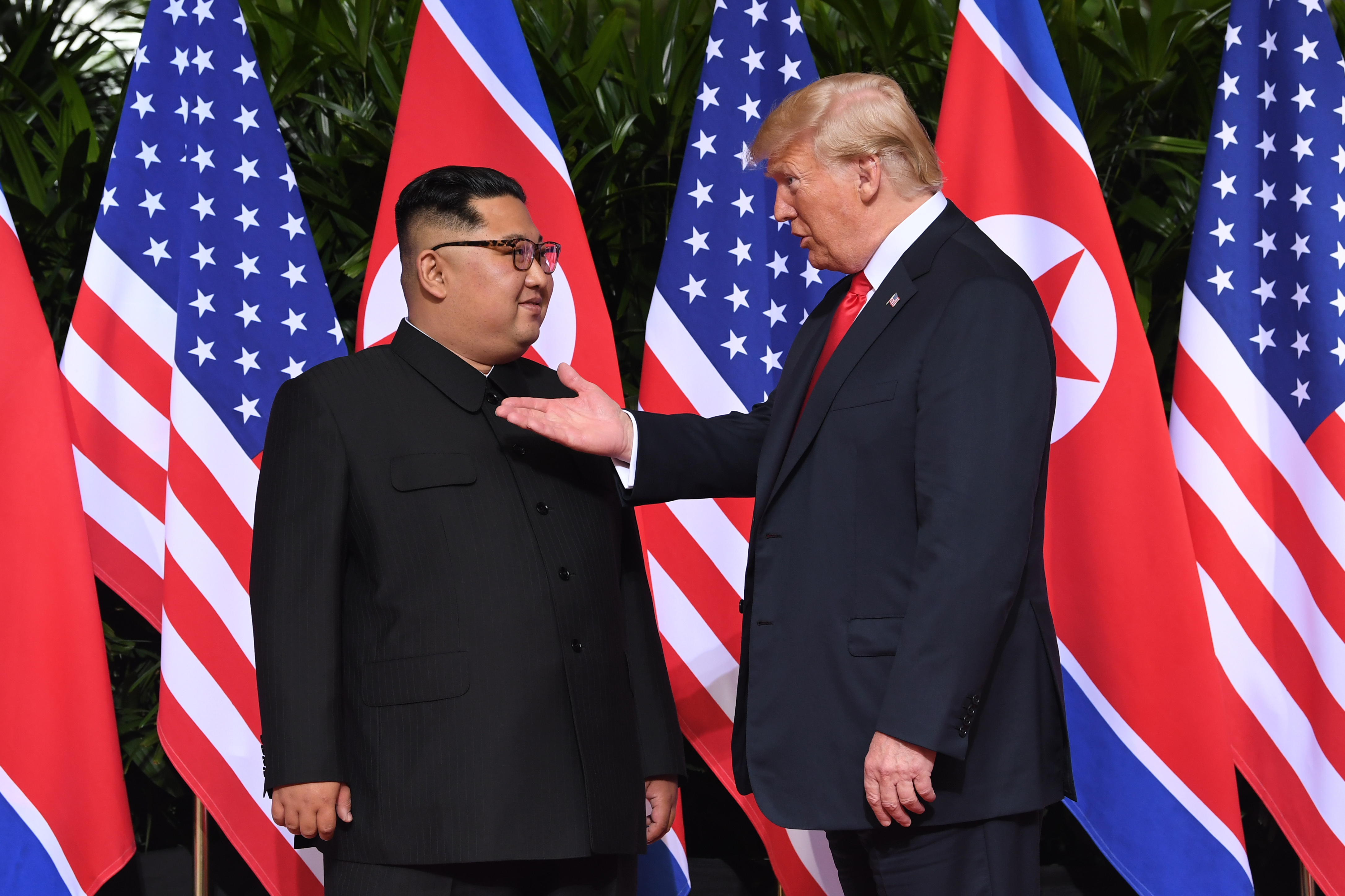 Donald Trump Meets Kim Jong-un