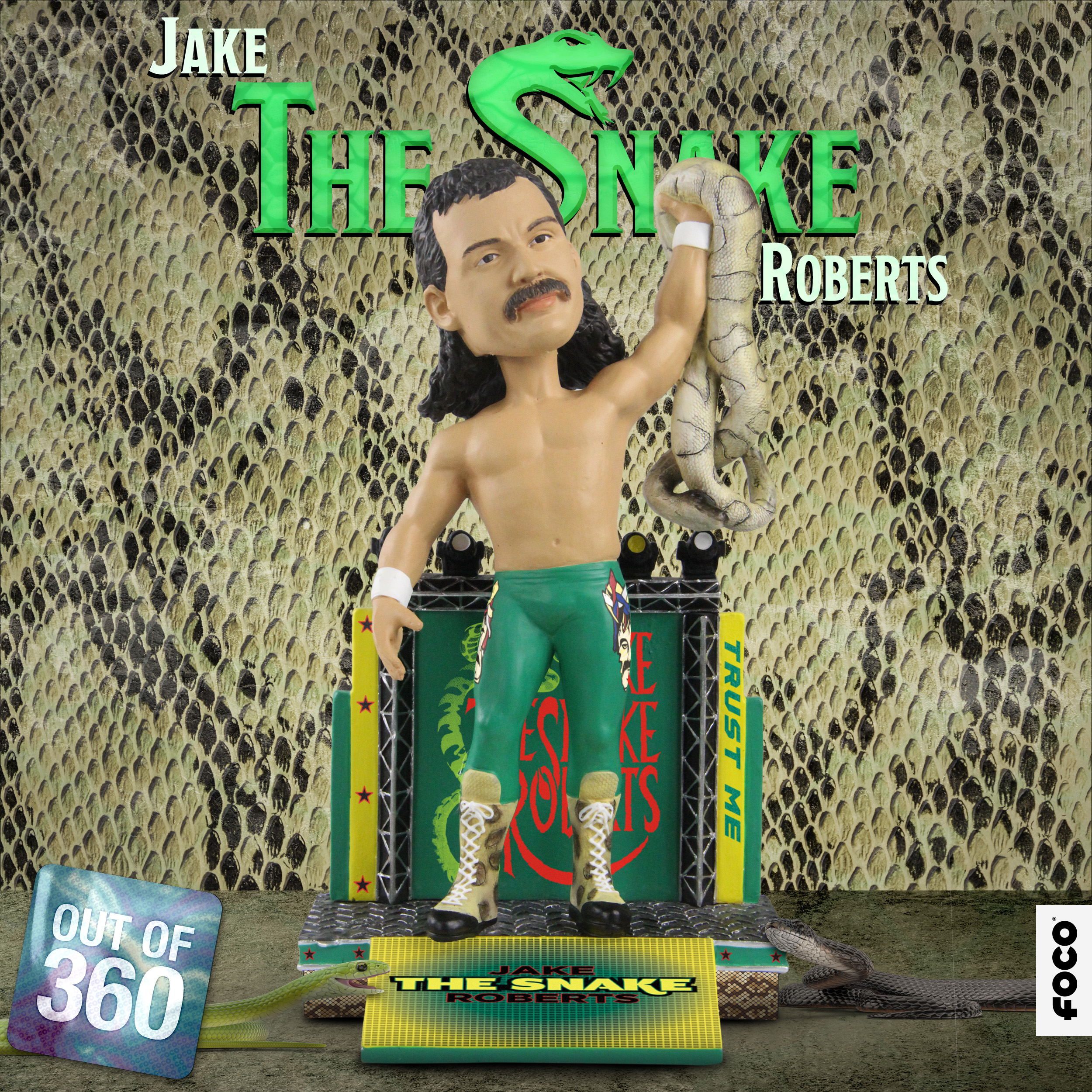 Wwe Jake The Snake Roberts Bobblehead