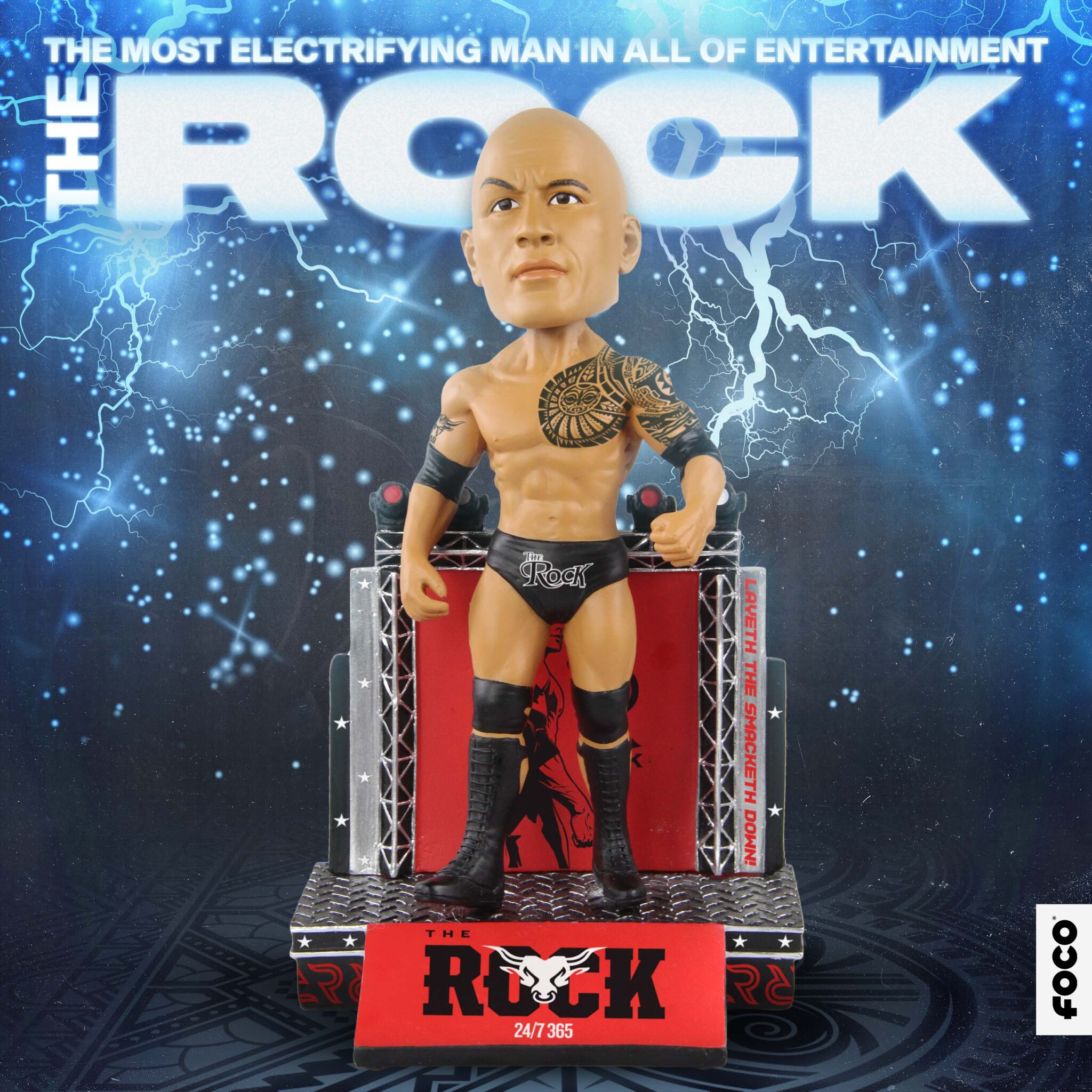 Wwe The Rock Bobblehead