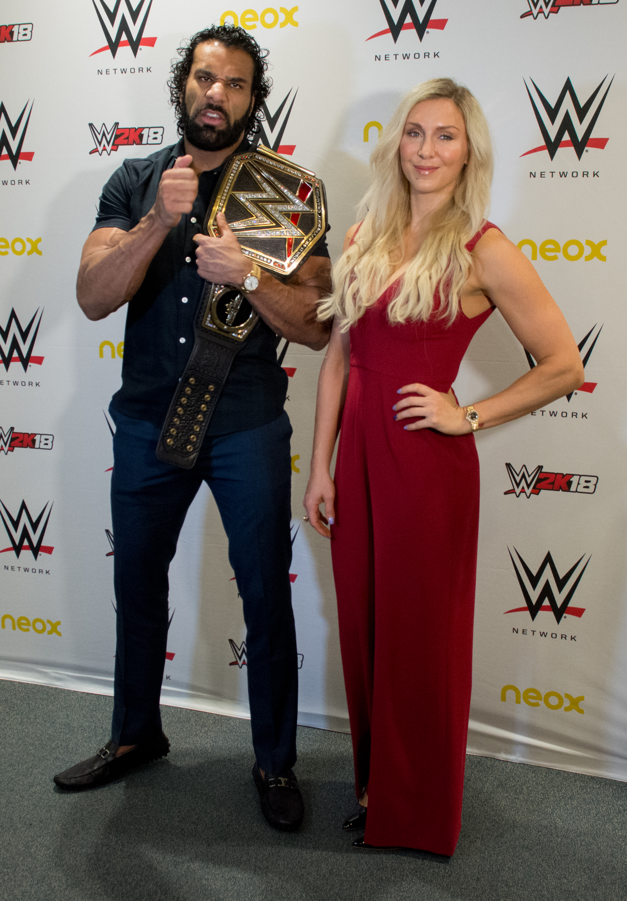 Jinder Mahal & Charlotte